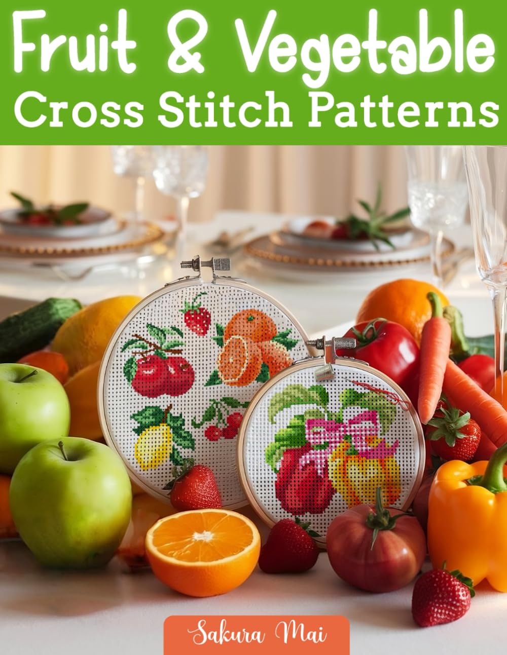Fruit and Vegetable Cross Stitch Patterns: Over 100 Fresh and