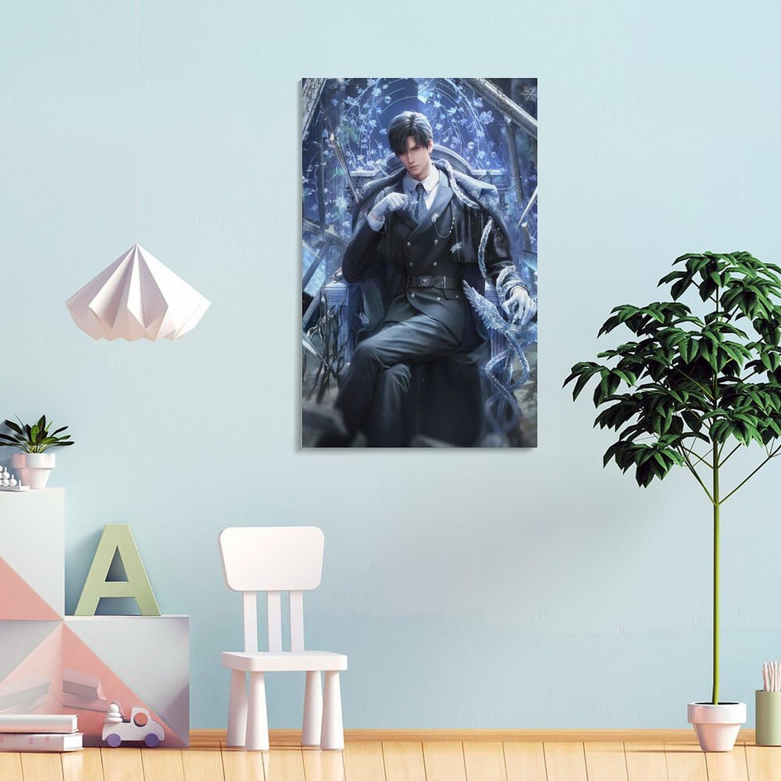 Poster Love And Deepspace (9) - Art Mural - Impression Sur Toile - Affiches D'œuvres D'art Pour Décoration De Chambre - 30 X 45 Cm