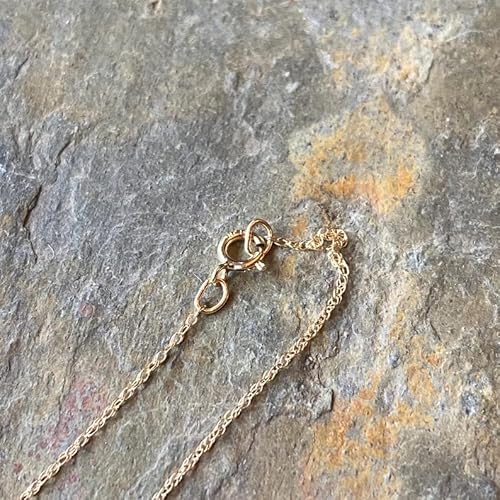 Jewelryweb 14K Gold Women's 16-22 Inch Carded Rope Chain Necklace (Yellow Or White) (20, White-Gold) #TOP4