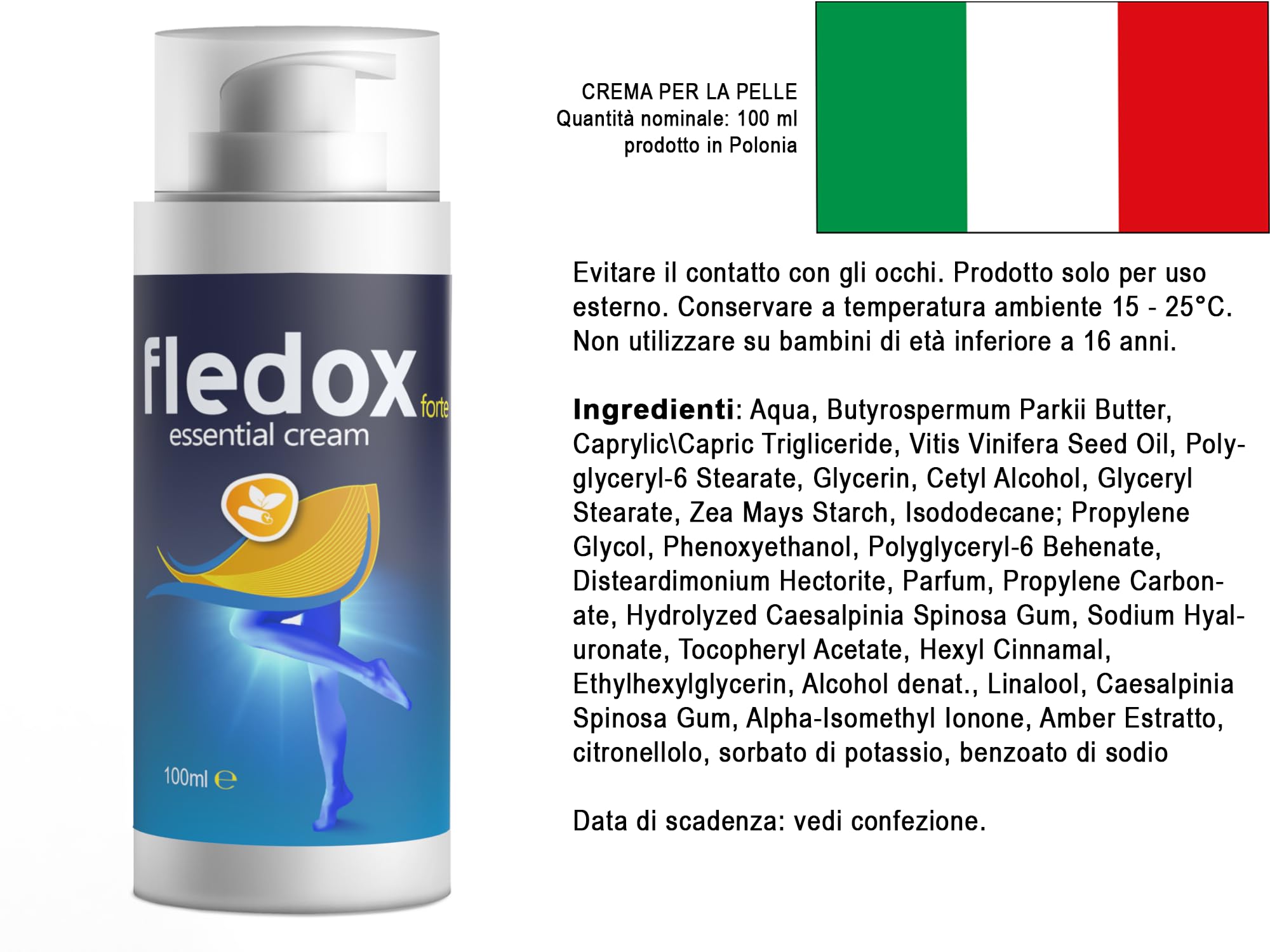 Fledox Creme - 200ml (2x100ml) 2er pack