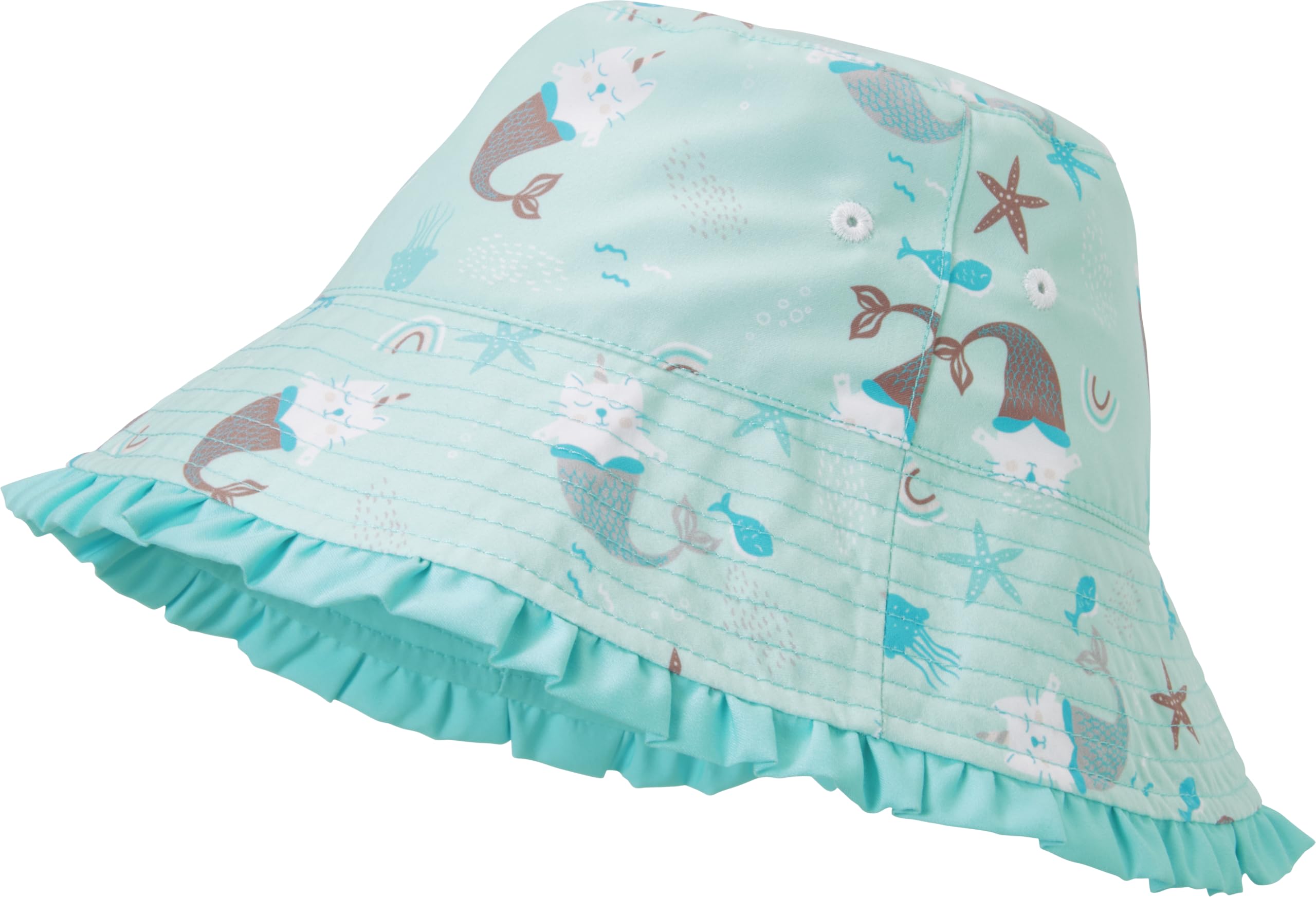 Playshoes Mädchen Bademütze Kopfbedeckung Uv-Schutz Sonnenhut