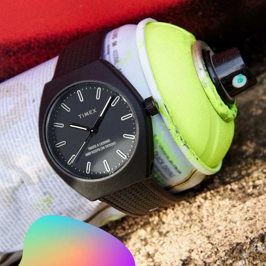 Timex Reloj Analógico para Unisex Adulto de Cuarzo con Correa en Poliuretano TW2W42100VQ
