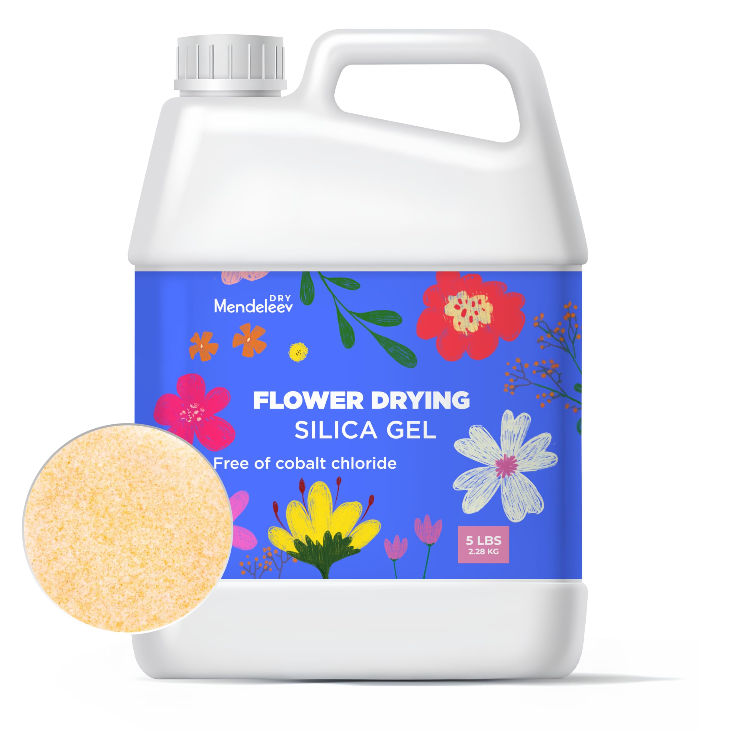Flower Dry Silica Gel - Bulk Desiccants - AGM Container Controls
