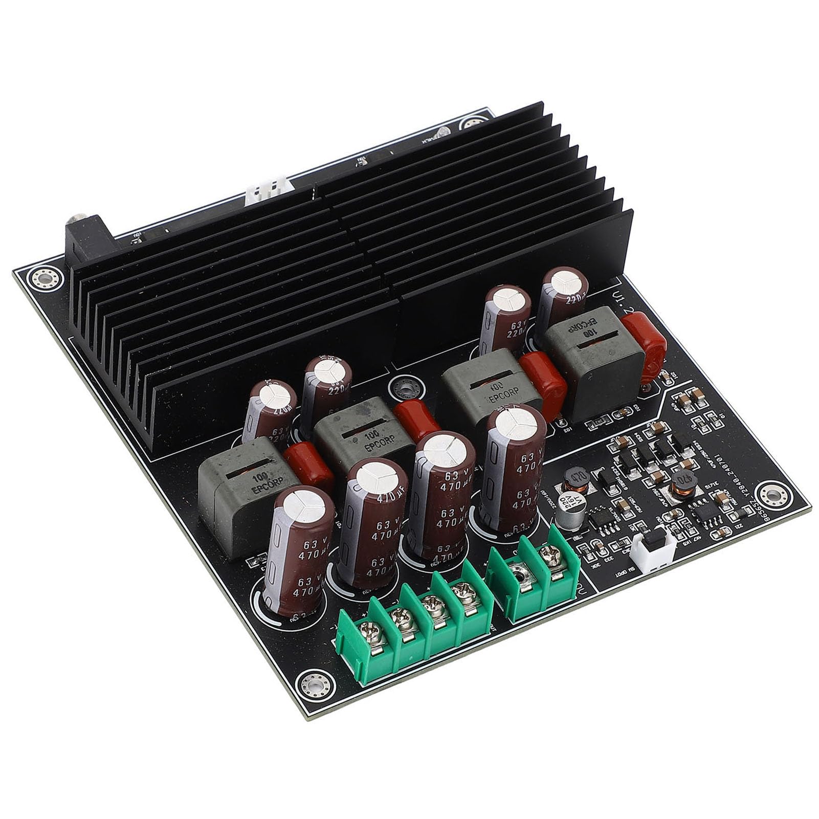 Scheda Amplificatore di Potenza Classe D TPA3255 a 2 Canali 600W+600W, Modulo Amplificatore Audio Digitale per Varie Apparecchiature Audio