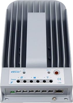 EPEVER MPPT Charge Controller 30A 12V/24V Auto, Max PV 150V Common Negative Ground Solar Panel Regulator Tracer3215BN 30A,150V