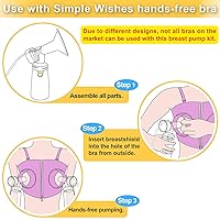 Vista 7 de Kit de bomba de leche. Válvulas y membranas para la bomba Medela, como las bombas de Lactina, Symphony y Swing