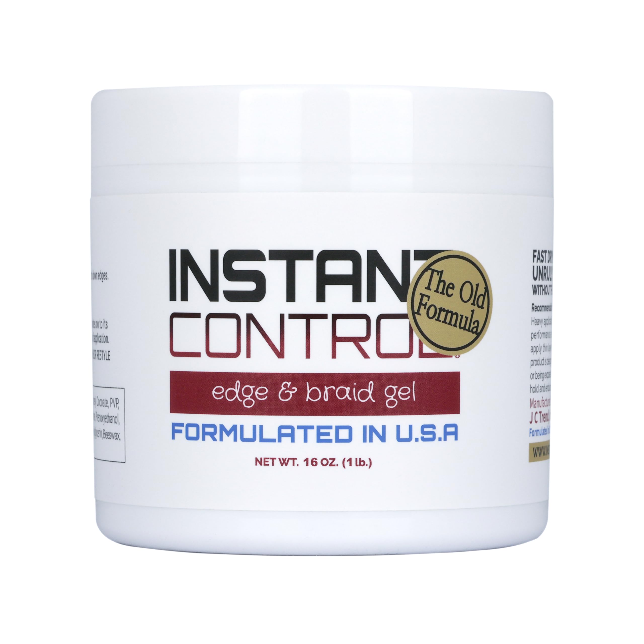 Instant Control Edge & Braid Gel (16 Ounce)