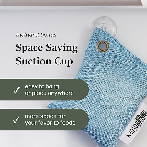 Miniatura 5 de Bolsa purificadora de aire, 2.64 onzas, de la marca Moso Natural, Azul, 2 - unidades