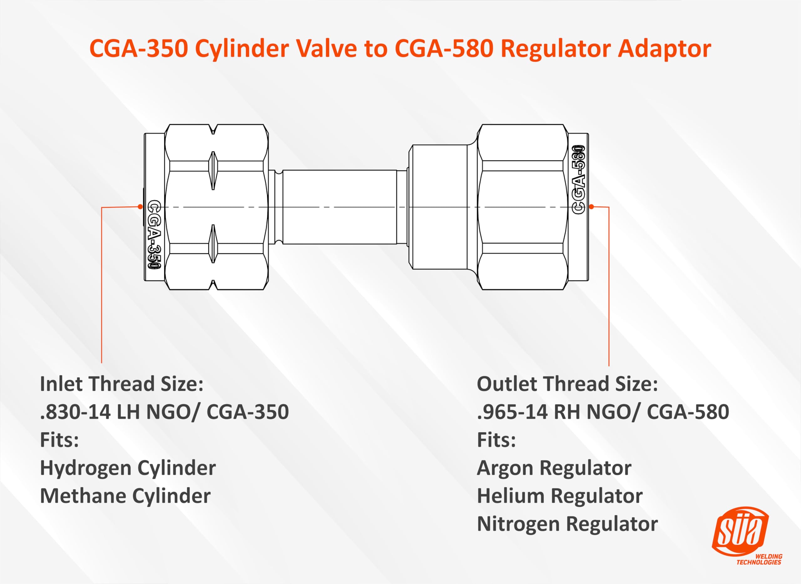 GENTEC, 210X-80, GW 33-210X-80 LT DTY- RRENTRY OXY- CGA540