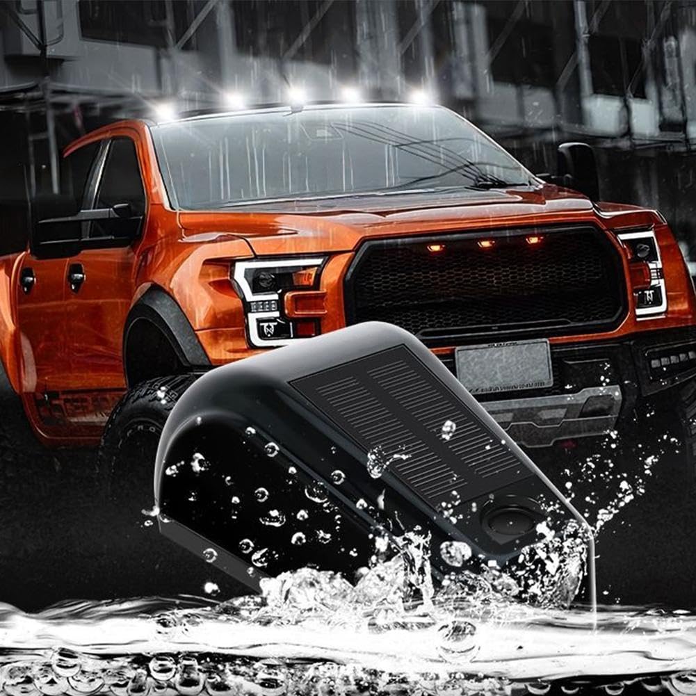 Luci Cabina Wireless Per Camion - Luci LED Solari Con Sensore Di Vibrazione - Gialle, No Drill, Facili Da Installare - Foto 7