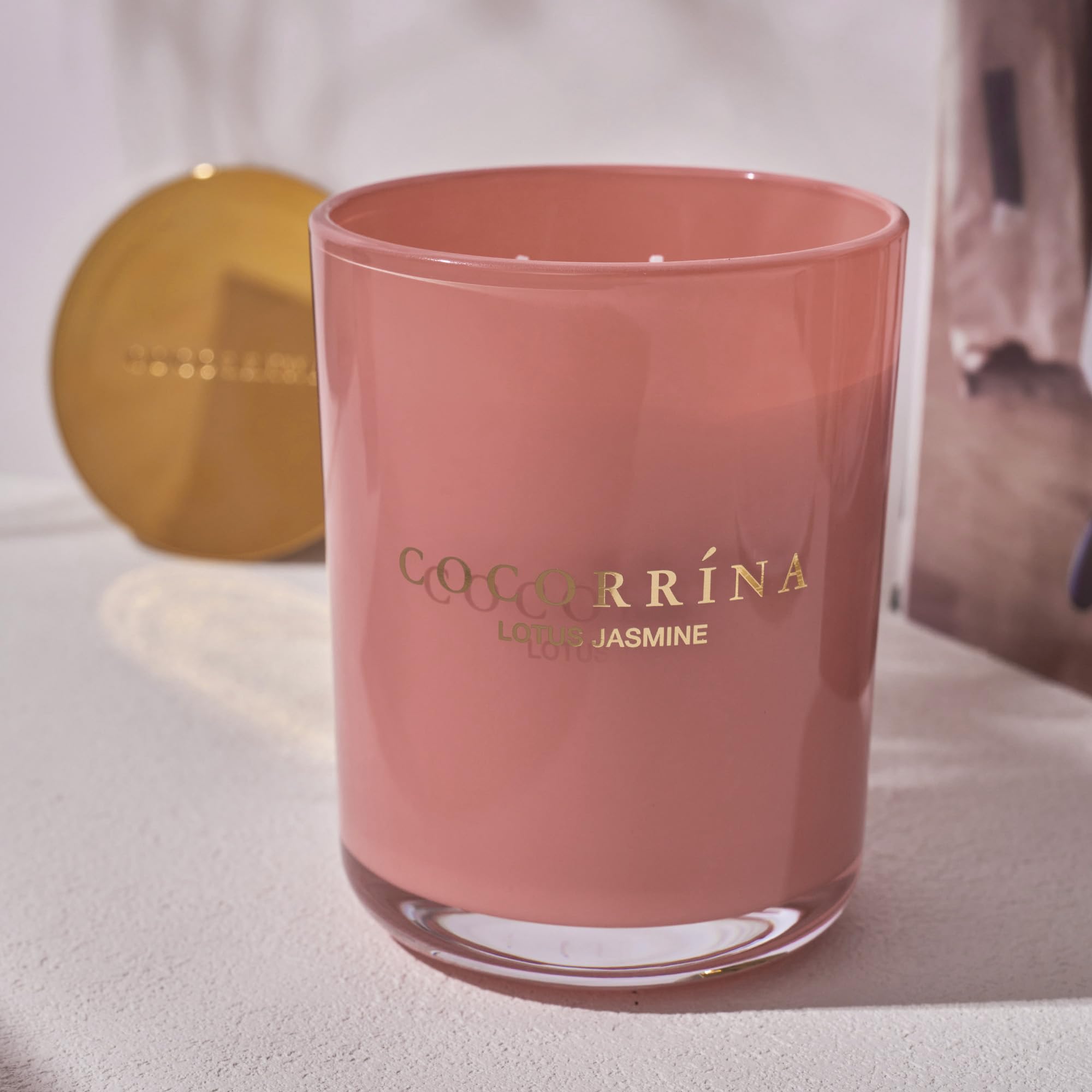 Candela Profumata Cocorrína In Vaso - Fragranza 'Esplosione Di Pulito' | Cera Di Soia Naturale, Durata 46 Ore | 420g - Foto 7