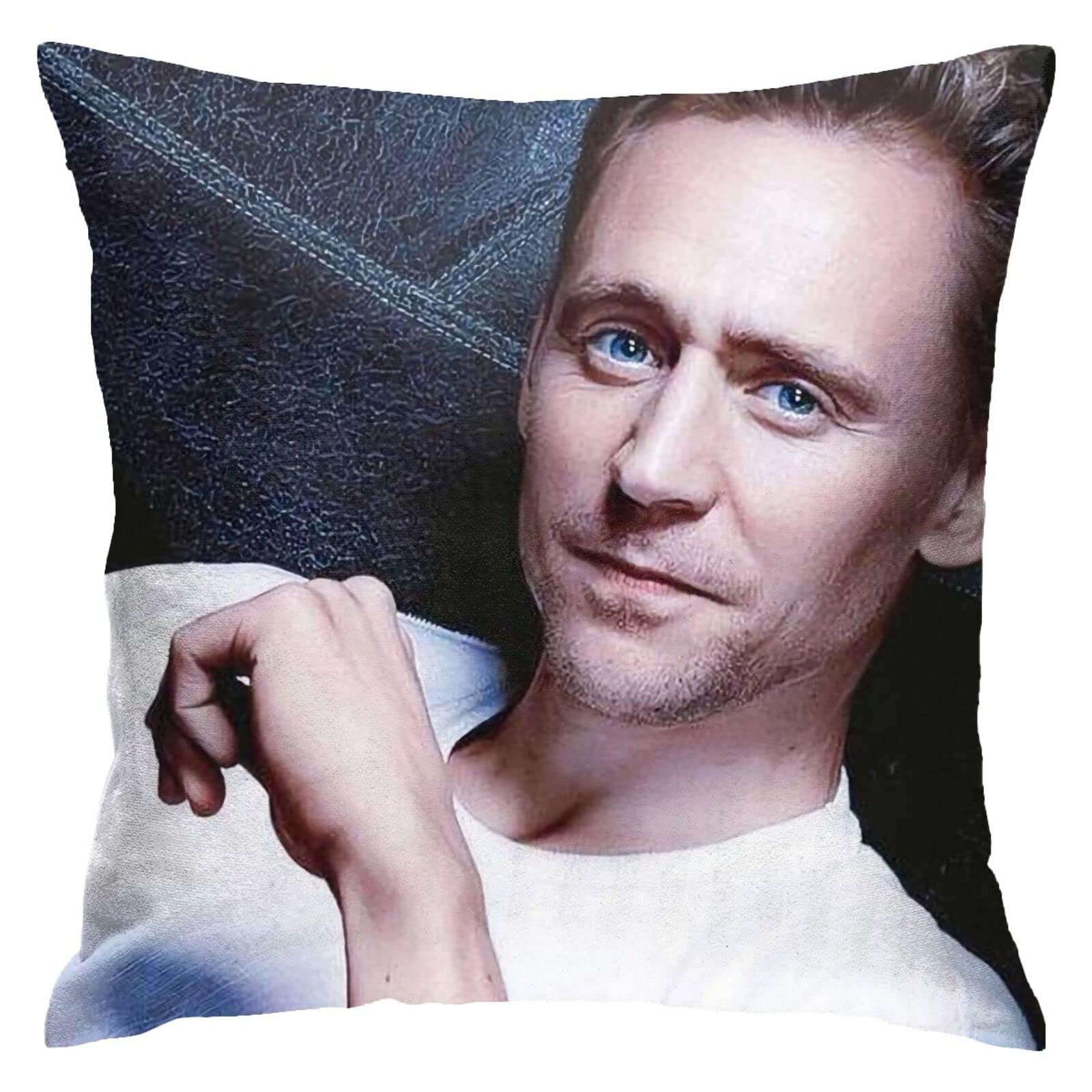 Yingd Tom Hiddleston Pillow Covers Double Sided Plush Pillow Cases Dorm Decor For Bedroom Living Room 45Cm X 45Cm