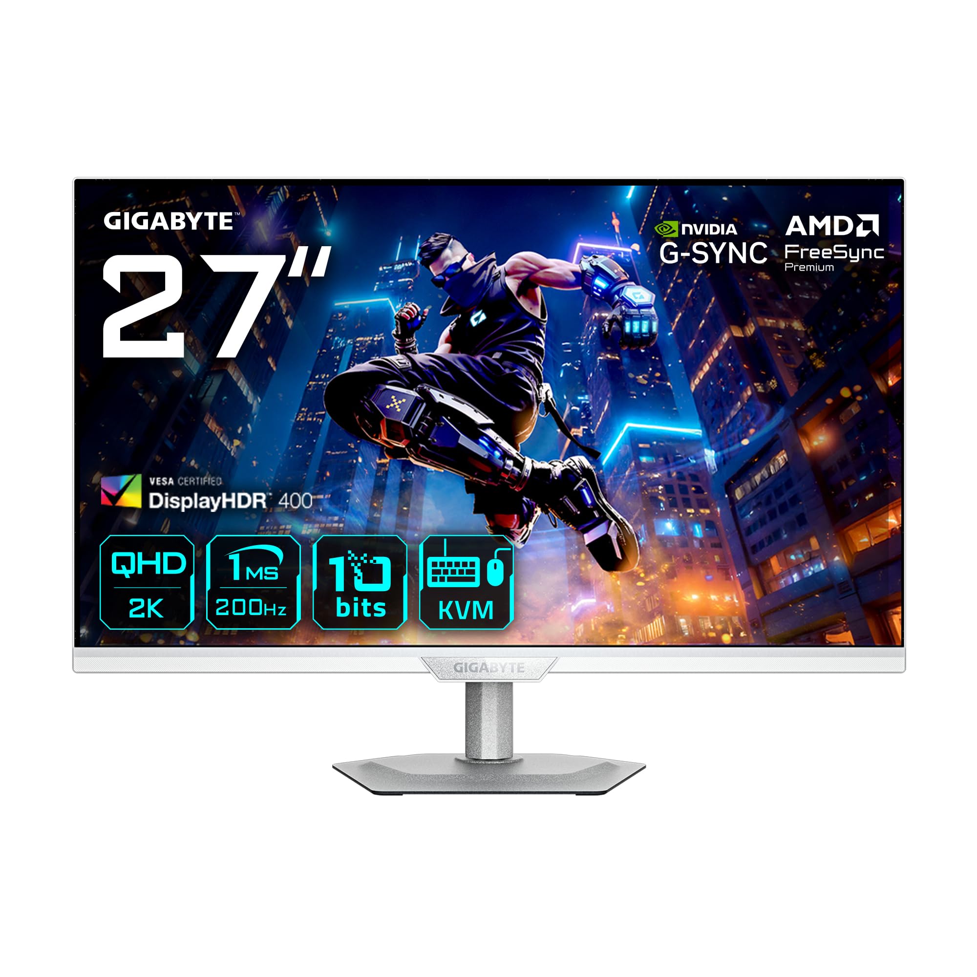 Moniteur de Jeu GIGABYTE M27Q2 QD Ice 27