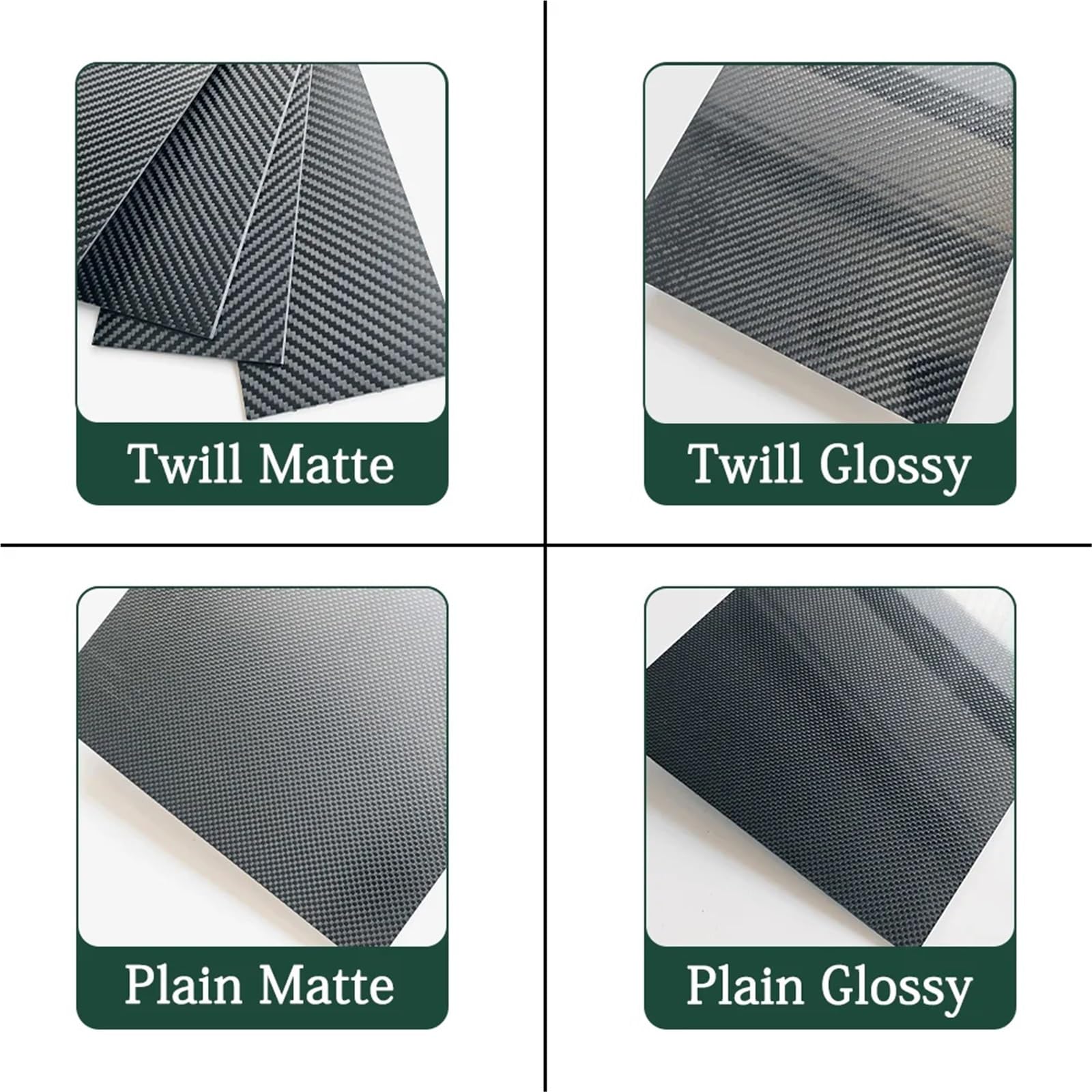 Amazon.co.jp: 200x400mm 3K 純炭素繊維ボードシート 高硬度複合材料