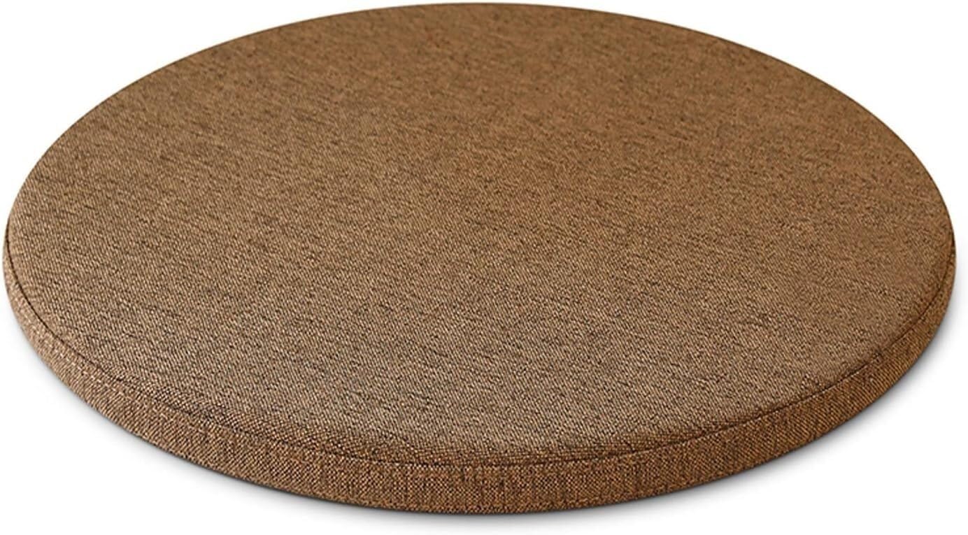 Runde Stuhlkissen, 35 cm, Outdoor-Kissen für Gartenstühle, Bodensitzkissen, Yoga-Kissen, Esszimmerstuhlkissen, weiche, bequeme Kissen (A1, 4 Stück, 35 cm)