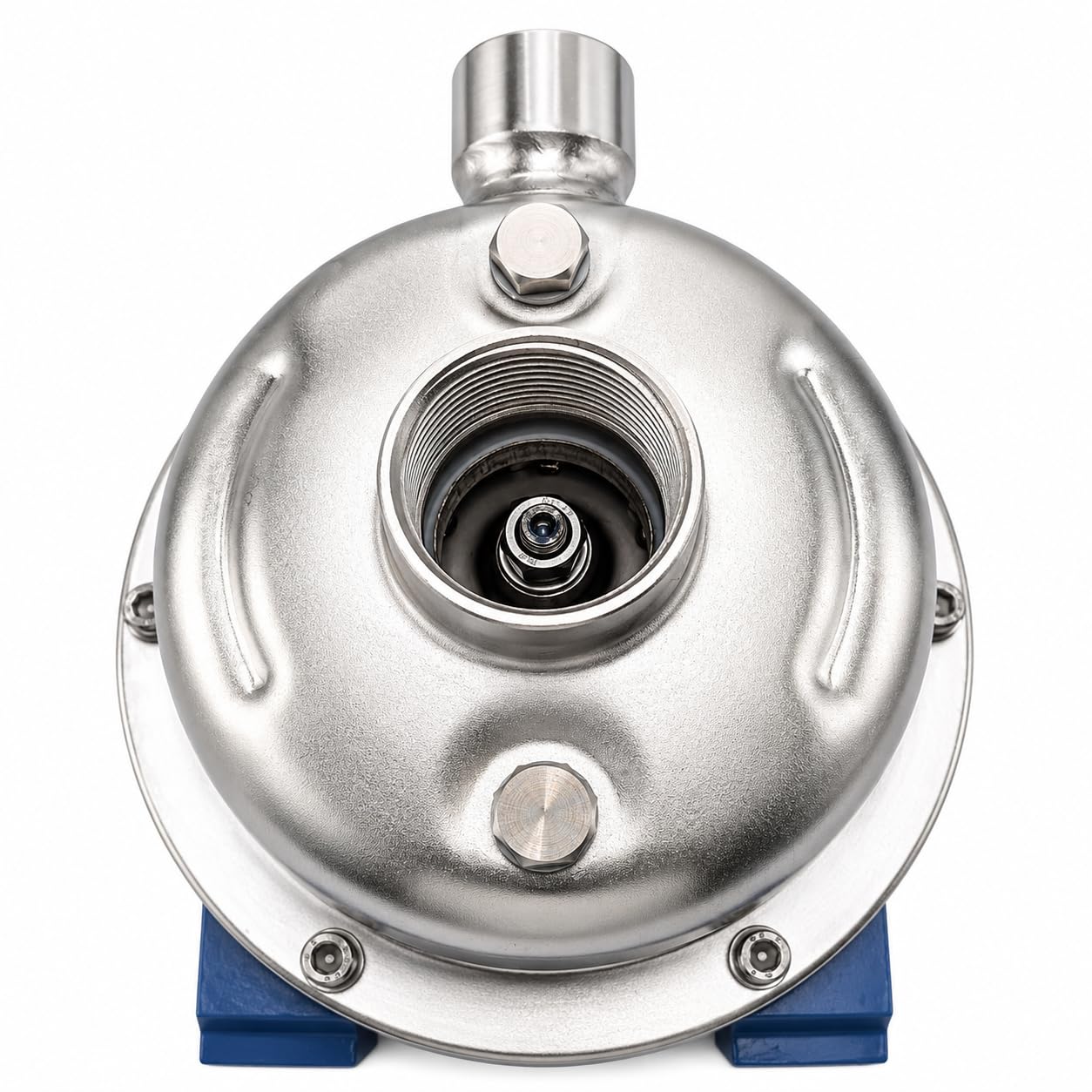 Ampika FCP 1,0/12-АМ 380V - Bomba Centrífuga Autocebante de Acero Inoxidable AISI 304, Apta para Uso Alimentario (Agua, Leche, Zumos), Caudal 1000 L/h, IP55