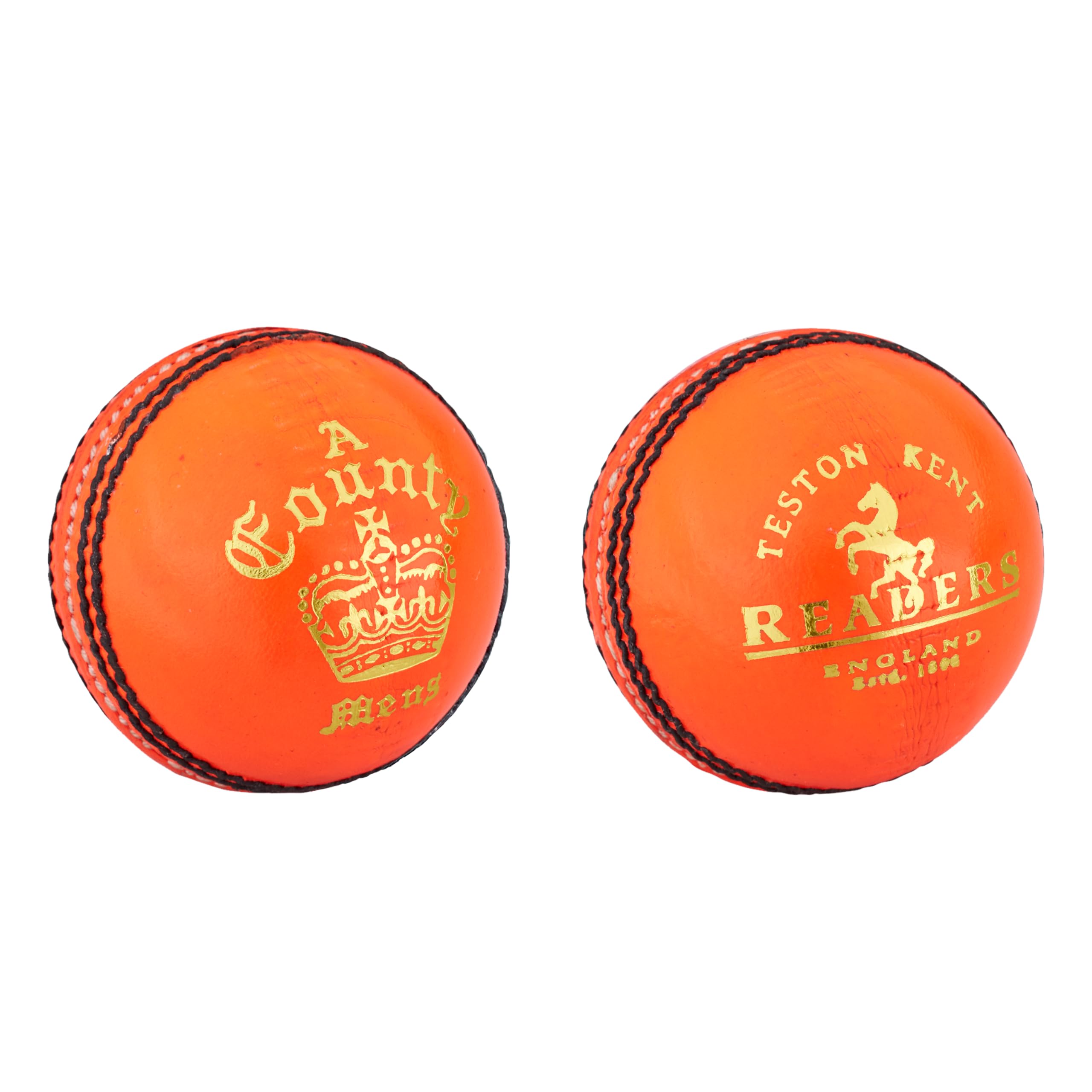 Readers County Crown Cricket Ball Pink Mens
