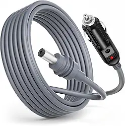 Cabo Carregador S tarlink Mini USB-C Plug DC e Isqueiro Veicular 12V 24V Fonte Powerbank Celular Roteador Internet Satélite Cabo Portátil 2M