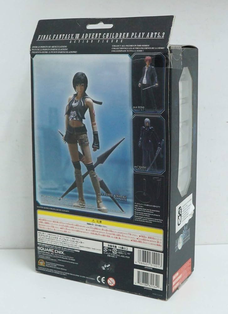 FINAL FANTASY VII ADVENT CHILDREN PLAY ARTS ユフィ・キサラギ(PVC塗装済みアクションフィギュア) 6g7v4d0 Amazon.co.jp: FINAL FANTASY VII ADVENT CHILDREN PLAY ARTS