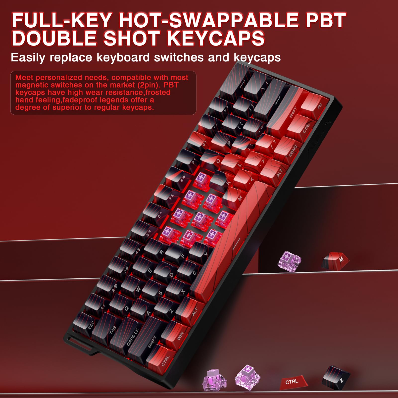 Amazon | AULA WIN60 HE MAX - 60%メカニカルゲーミングキーボード