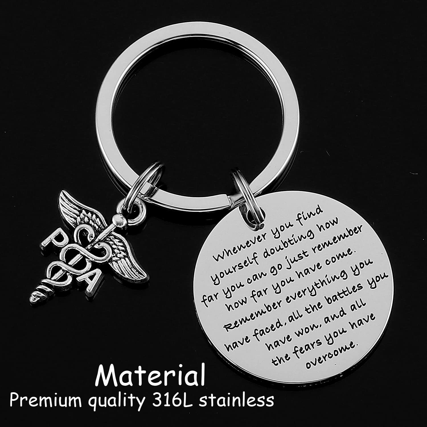 Physician Assistant Keychain Gifts For Women Men Keychain Graduation Best Future Pa Ever Physicians Assistant Pa Keychain