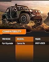 Vista 3 de Amortiguadores OCPTY para Hyundai Santa Fe 334506 334507-2009 2