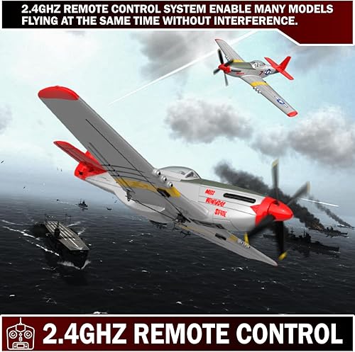 Miniatura 4 de Remote Control Aircraft Plane RC Plane with 3 Modes That Easy to Control One-Key U-Turn Easy Control for Adults Kids LEAMBE