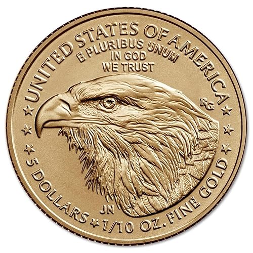 Miniatura 5 de 1986 - Present (Random Year) 1/10 oz American Eagle Gold Bullion Coin (Type 1 or Type 2) Brilliant Uncirculated with Original United States Mint Box