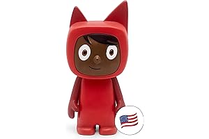 Inspire Young Imaginations with Tonies Creative Audio Character in Bold Red and Enchanting Dark