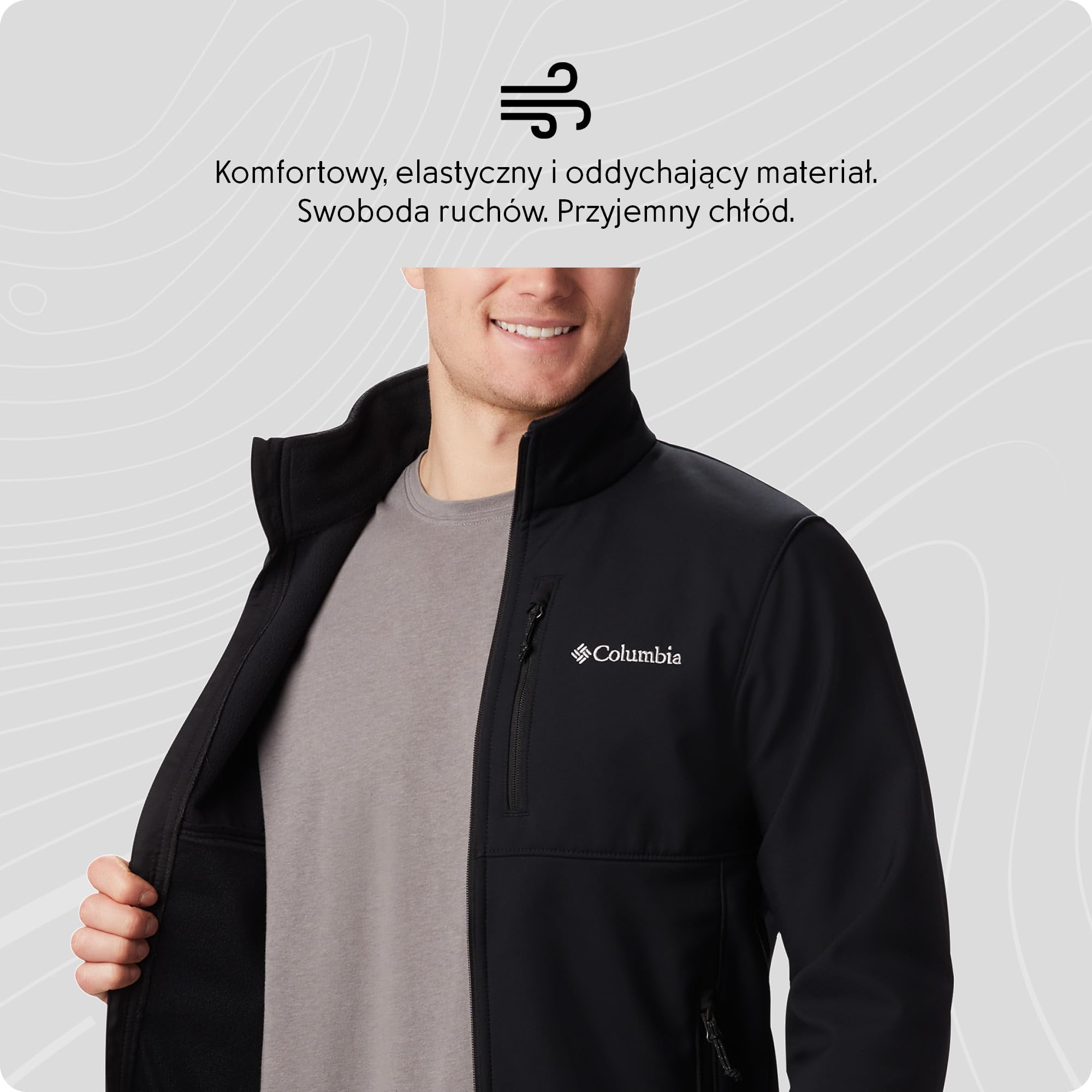 Columbia Męska kurtka softshell Ascender