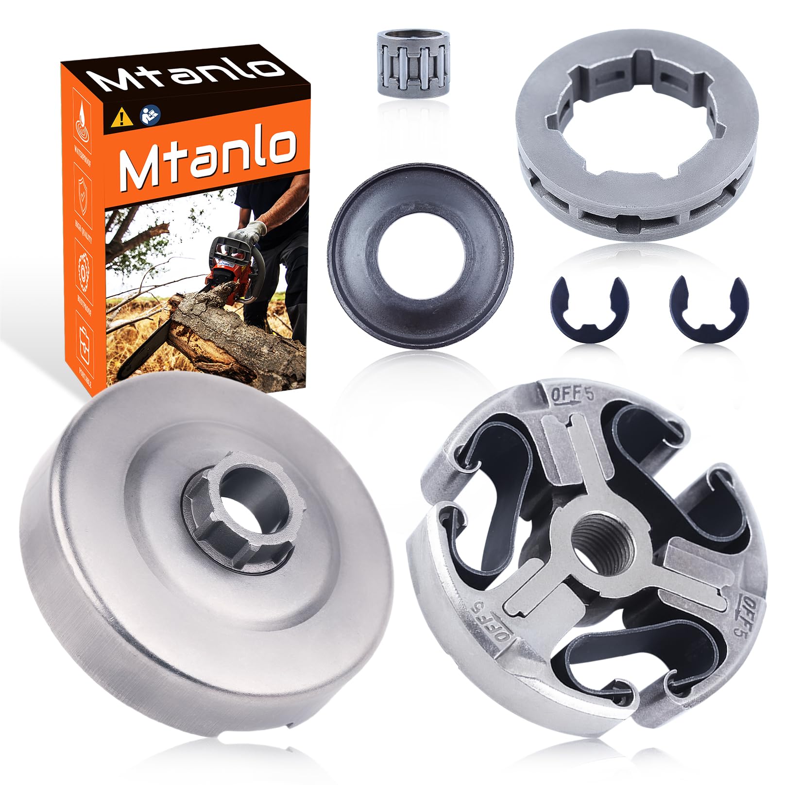 Amazon.com: Mtanlo Clutch Drum Sprcoket Kit For Husqvarna 365 X