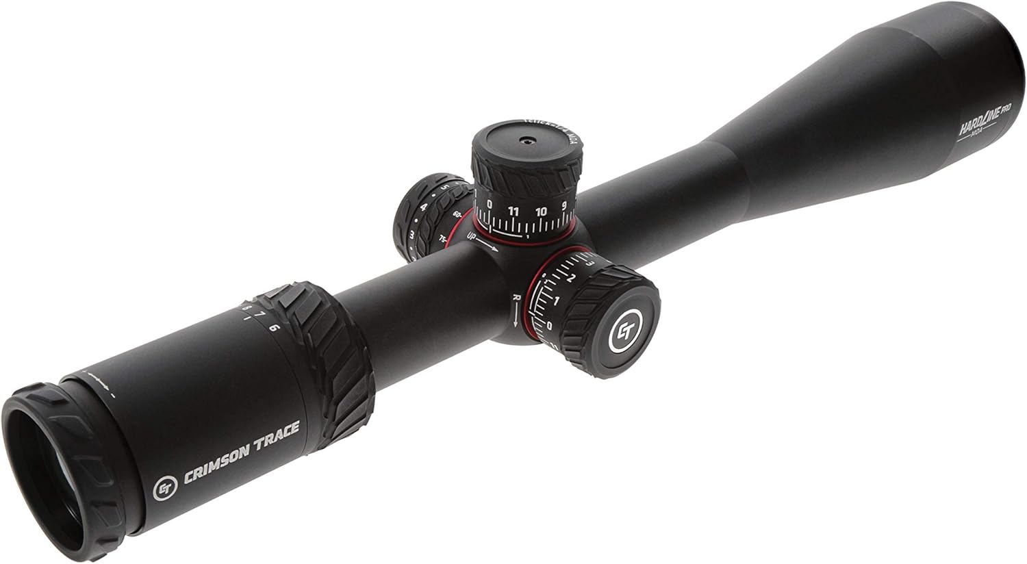 Crimson Trace Hardline Pro Riflescope with Lightweight Solid Construction, Scope Caps and Lens Cloth for Hunting, Shooting, Tactical and Outdoor