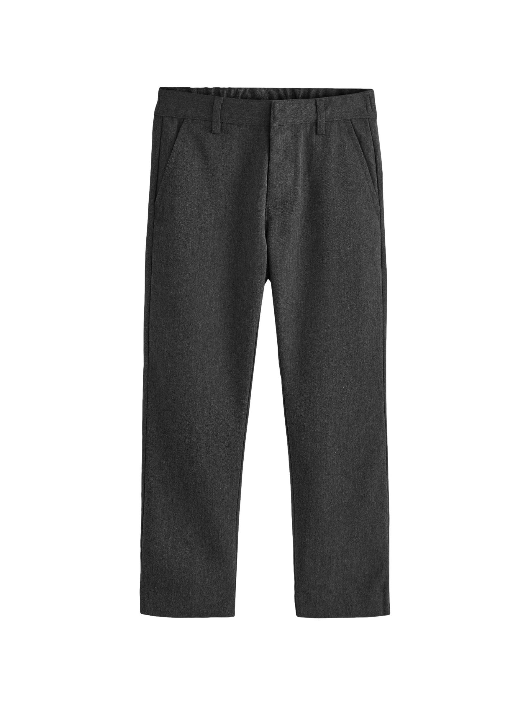 NEXT Niños Pack de 5 Pantalones Escolares sin Cierre de Pernera Recta