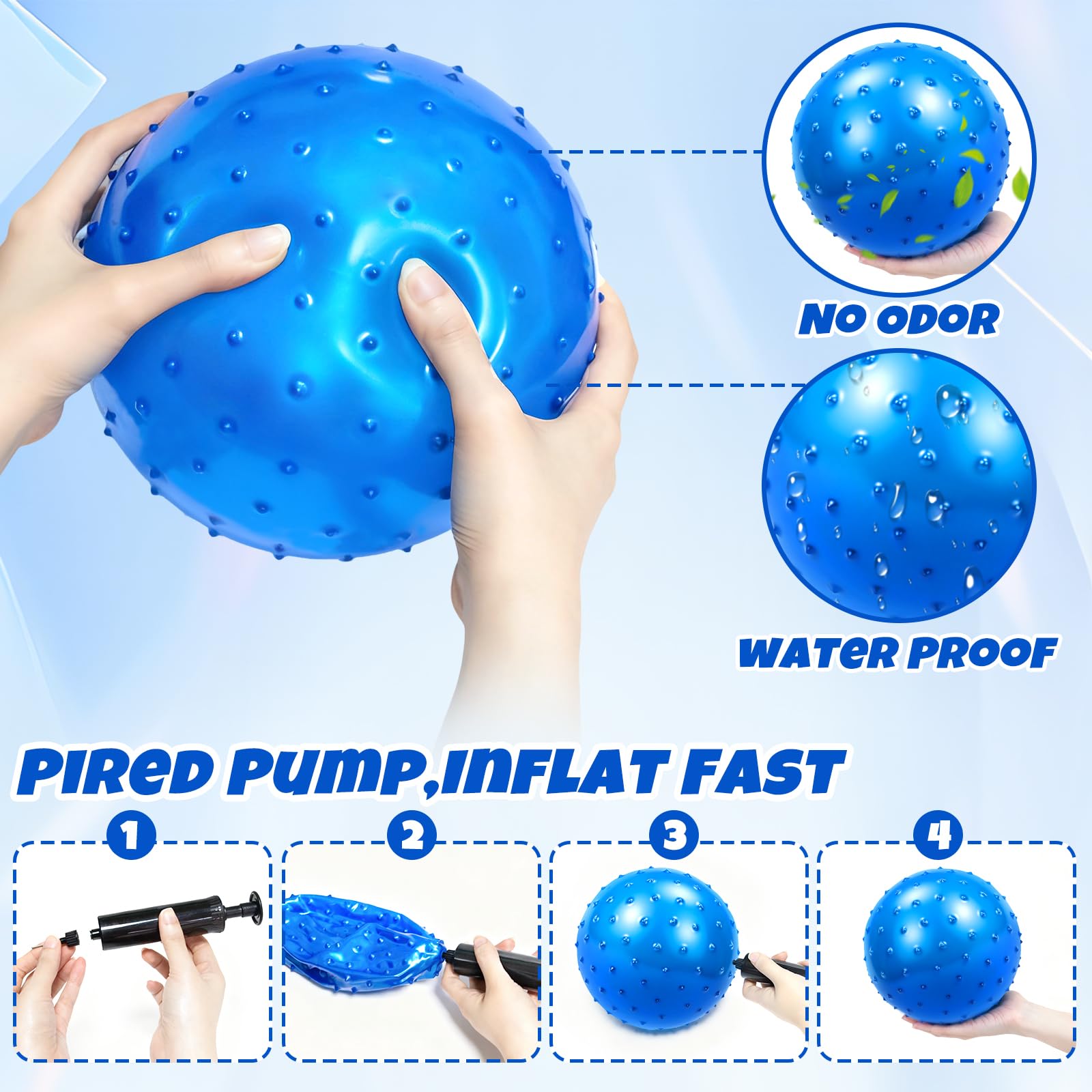 2 palline gonfiabili, da spiaggia, da spiaggia, da spiaggia, per bambini, da spiaggia, gonfiabili, colorate, per piscina estiva, attività all'aperto, giochi acquatici, feste in spiaggia (30 cm