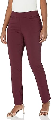 Briggs New York Pantalón profesional súper elástico Millennium Welt con bolsillo para mujer (longitud media, corta y alta)
