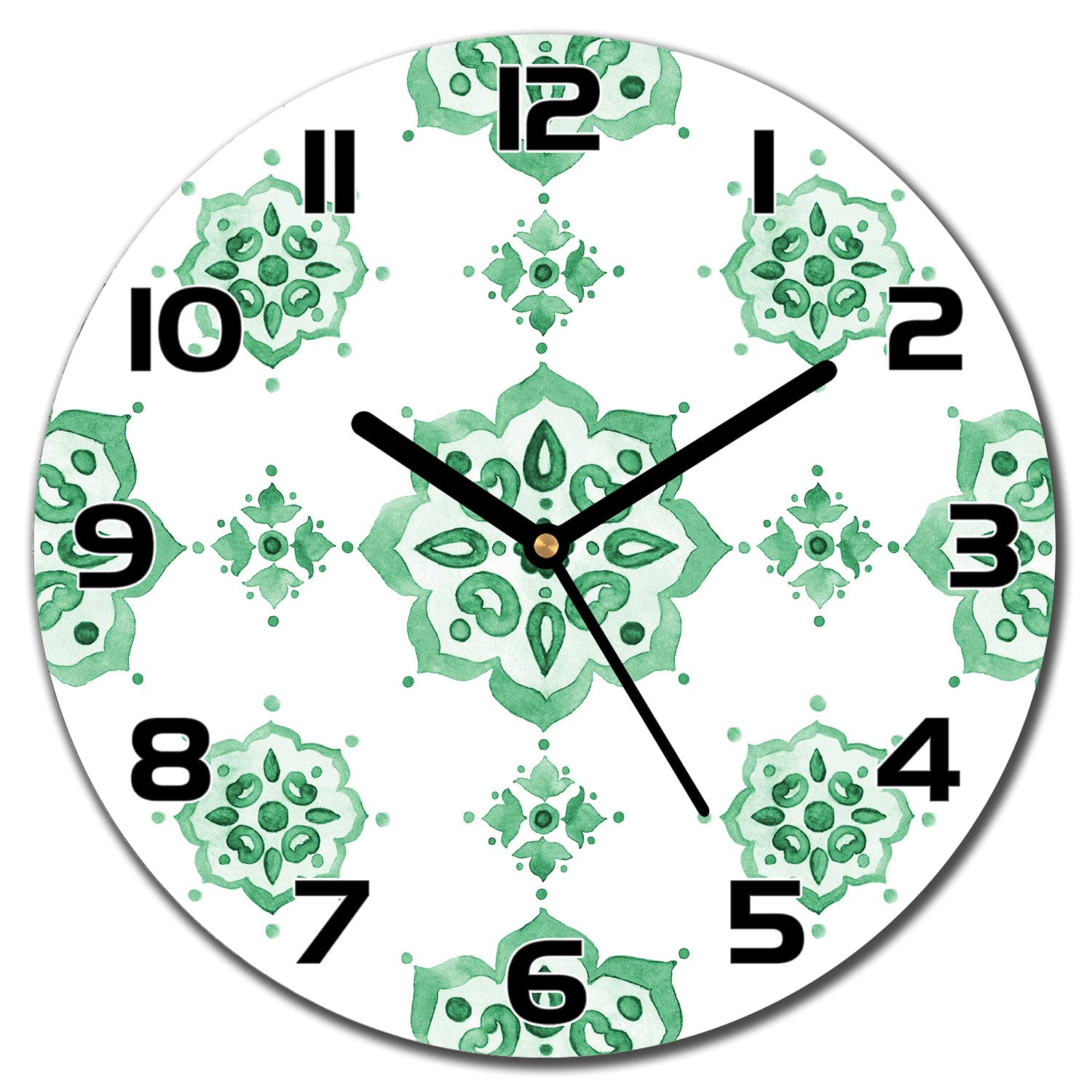 Horloge en verre Coloray 30 cm idéale pour décorer votre salon moderne