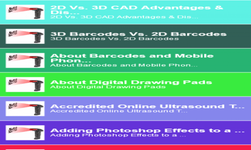 Howto 2D Scanner - App on Amazon Appstore