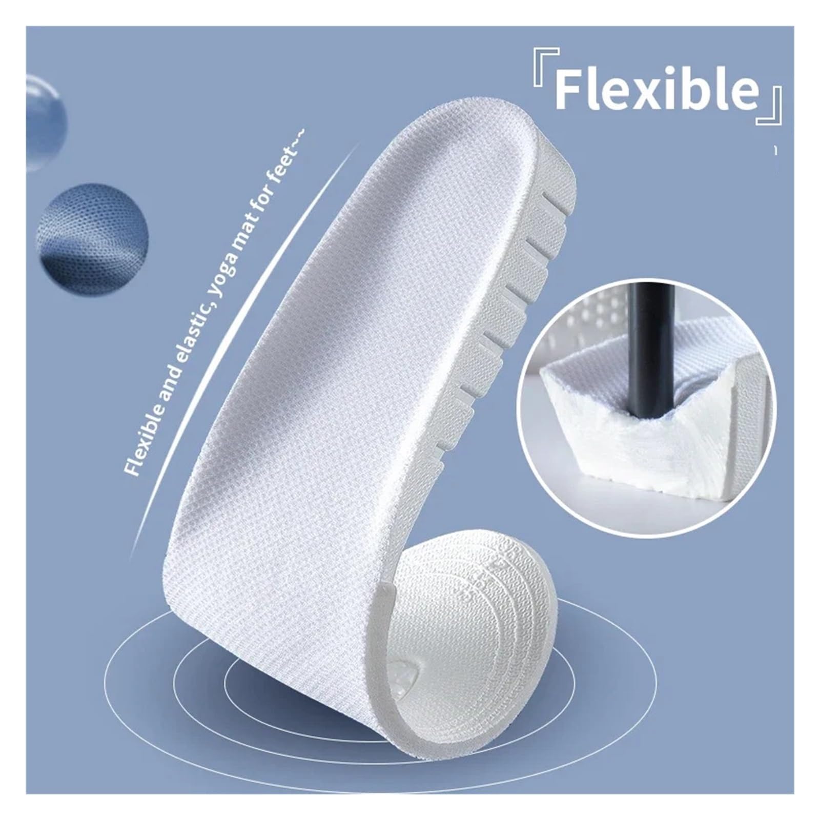 Solette per aumentare l'altezza 3 paia di solette invisibili for aumentare l'altezza dei piedi, traspiranti, for dell'ascensore, modelli(Boost3.5cm,EU39-40(250mm))