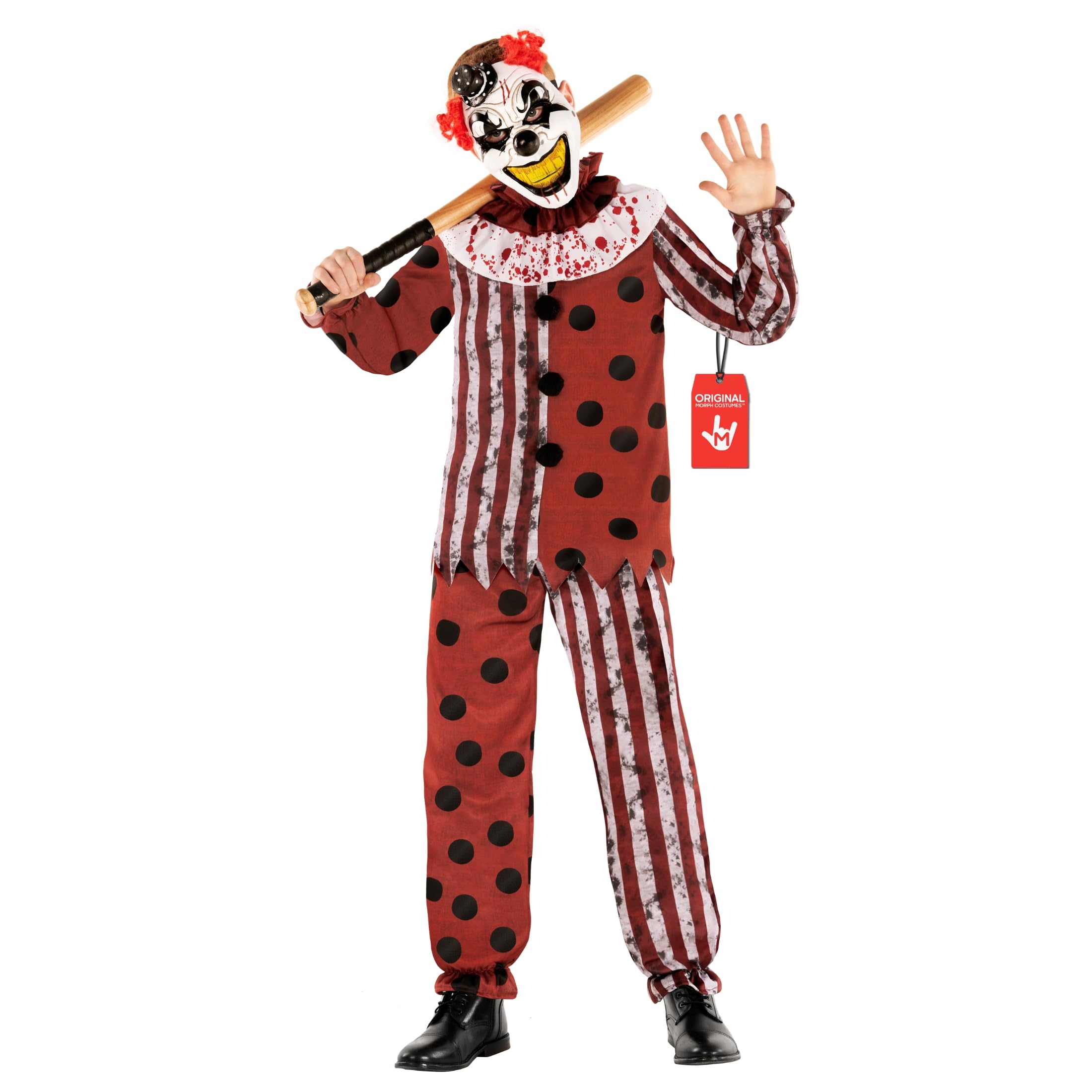 Morph Scary Clown Costume For Kids, Creepy Clown Costume, Scary Halloween Costumes, Halloween Costumes For Boys