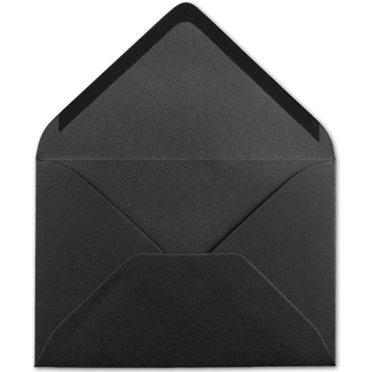Karten und Co. - 250 buste per lettere, formato C7, 8,1 x 11,4 cm, con aletta a punta, con lembo adesivo umido da 80 g/mq, ideali per battesimi, nascite, Natale e bigliettini