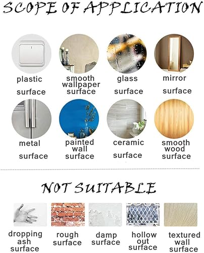 Miniatura 4 de Calcomanías de vinilo de árbol de abedul gris y blanco de 7.8 pies, calcomanías de pared para vivero, bosque, árbol genealógico, decoración