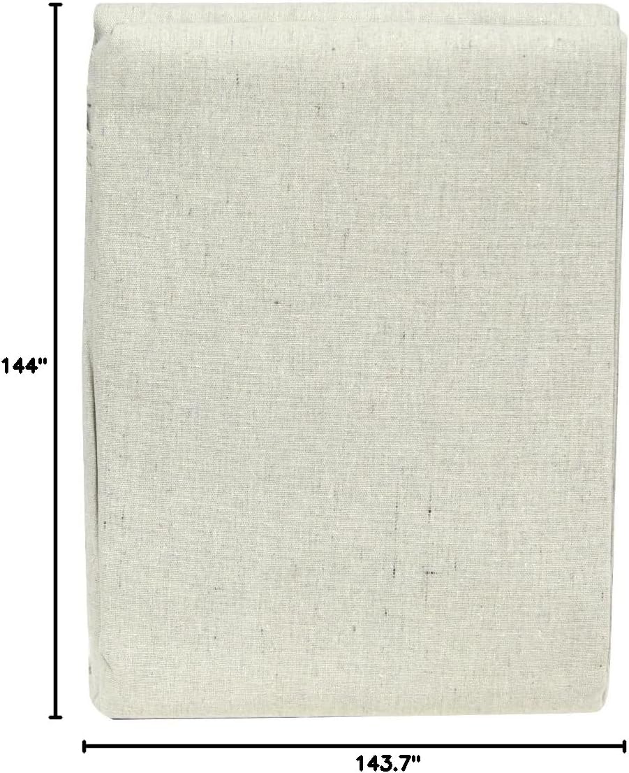 Trimaco Butyl II Two Layer Poly-Back Canvas Drop Cloth, 12-feet x 15-feet,Beige