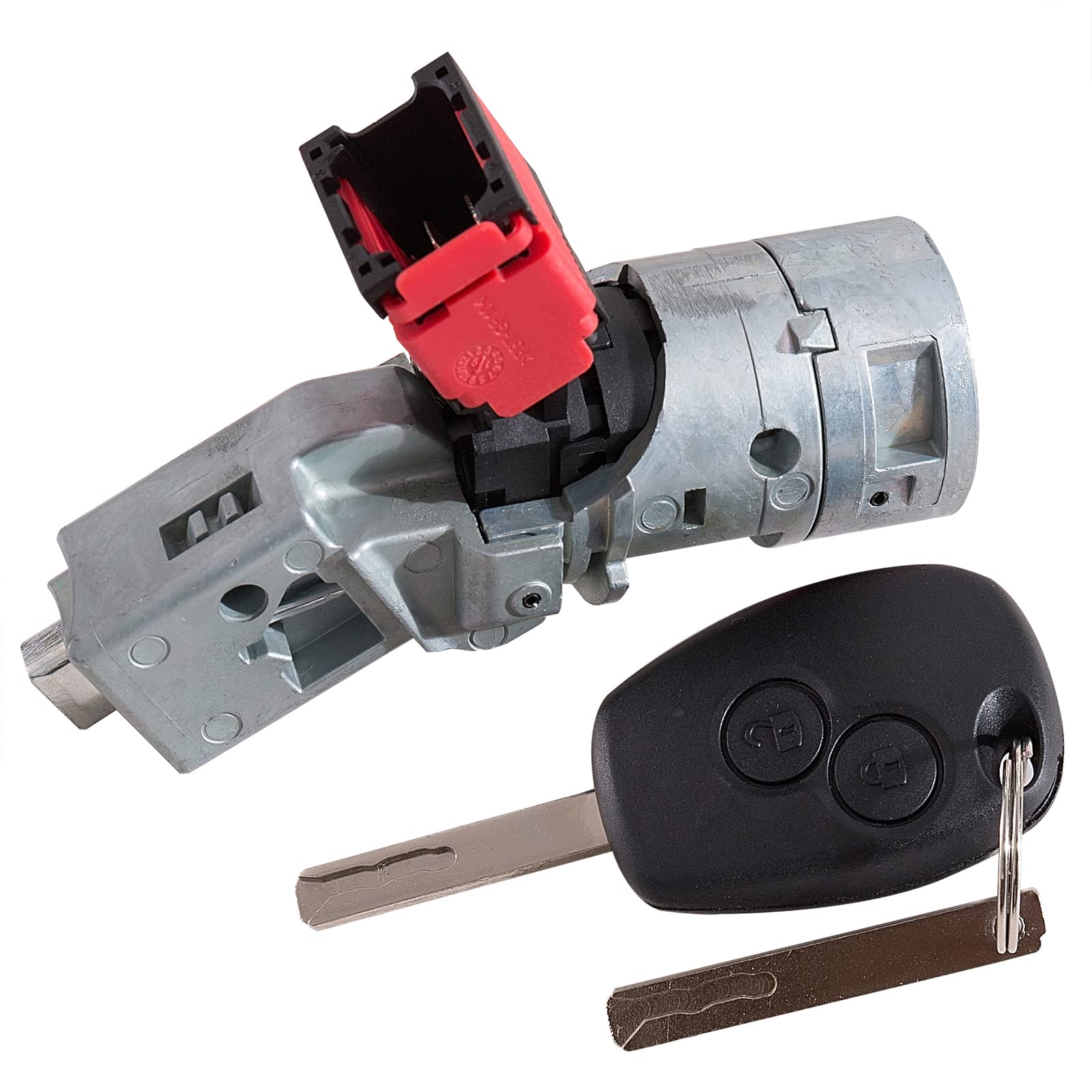 Neiman Serrure Contacteur Démarrage Avec Clé Pour Clio 3, Kangoo 2, Master 3, Modus, Trafic 3, Twingo 2, Dacia Duster, Sandero, Talento, Citan, Nissan NV300, NV400, Opel Movano B, Vivaro B 7701208408