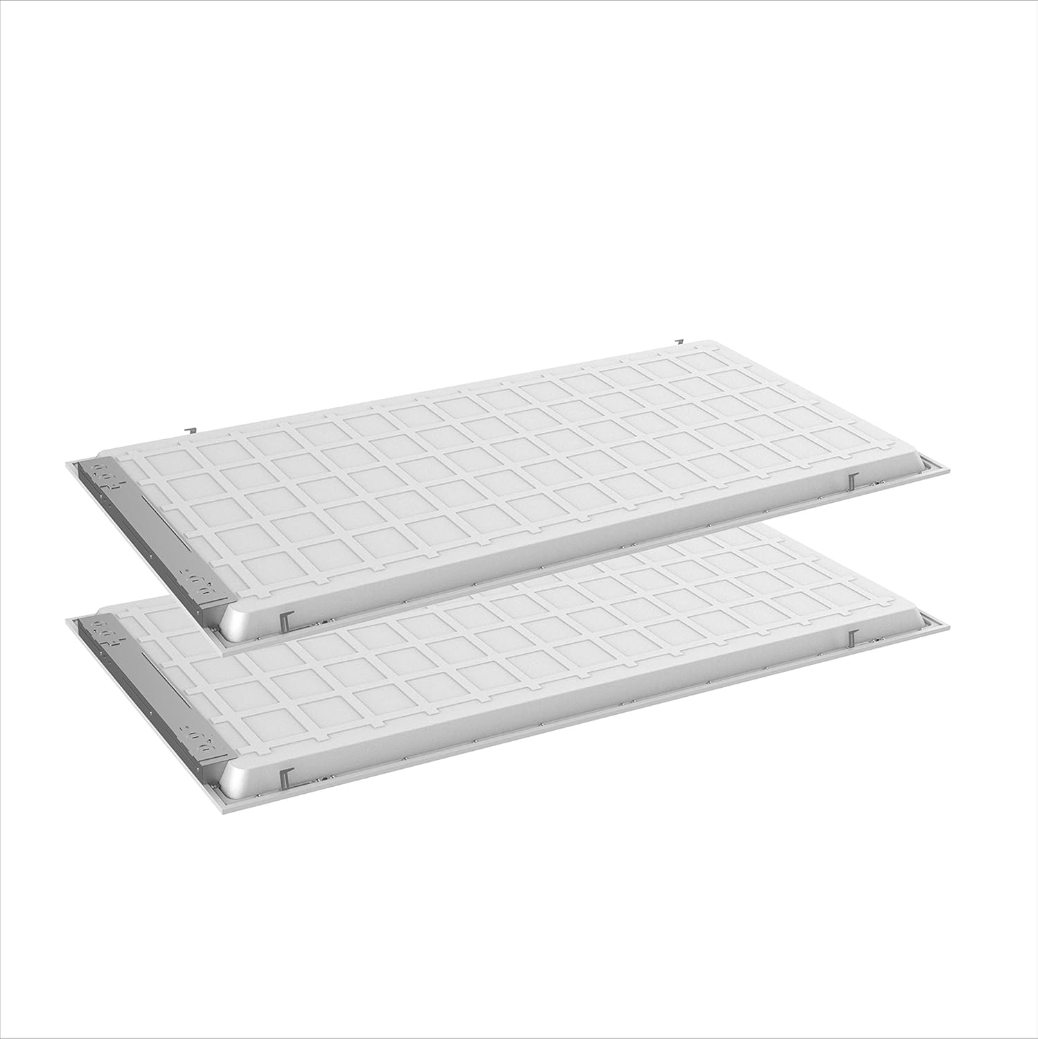 Blасk Frіdау - 50% оƒƒ Green Light Depot (2 Pack) 2x4 FT 50W LED Flat Ceiling Panel Fixture Light 0-10V Dimmable 4000K Cool Light - (UL, DLC Certified) - Outdoor, Indoor, Garage, Warehouse, Street Use - 5 Years Warranty