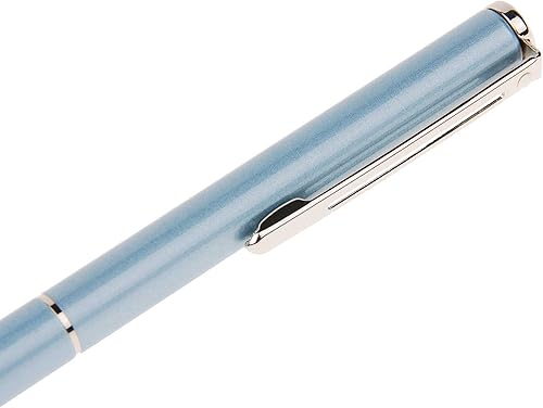 Miniatura 2 de Sheaffer Agio Bolígrafo con acabado de níquel azul esmerilado