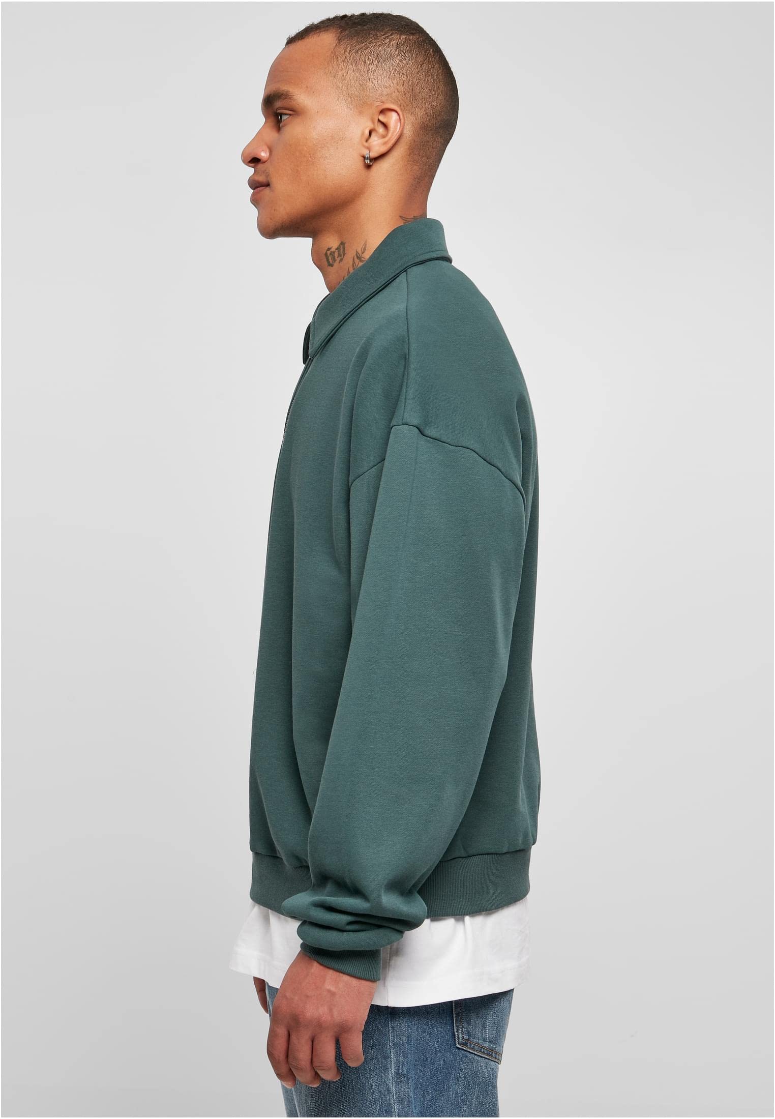 Urban Classics Koszula Mężczyźni Koszulka Collar Crew