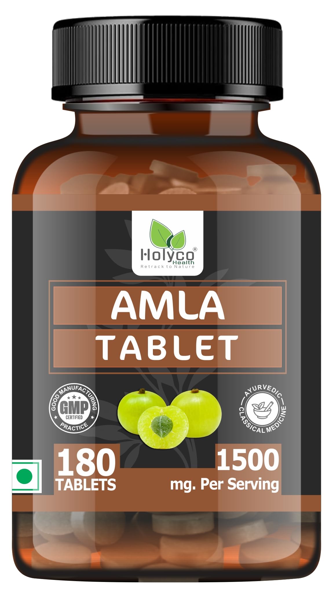 Amla Tablet - 180 Tablets | Amalaki, Indian Gooseberry, Dhatriphala Tablets I Natural Vitamin C, Iron and Calcium (B09HQWHYGS) Amazon Price History, Amazon Price Tracker