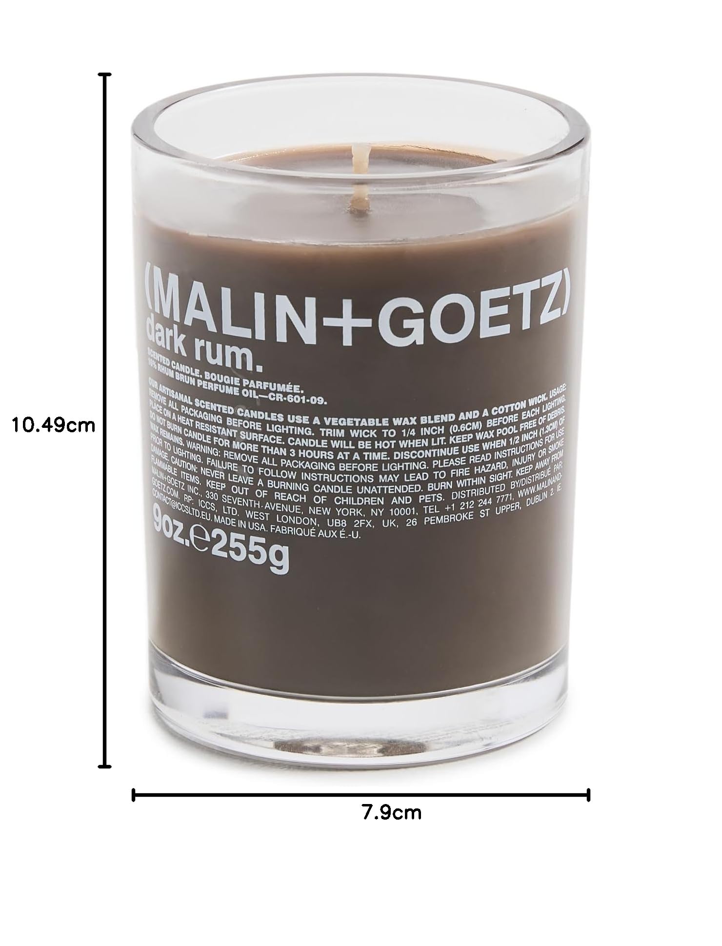 Malin + Goetz Dark Rum Candle-9 oz by Malin + Goetz