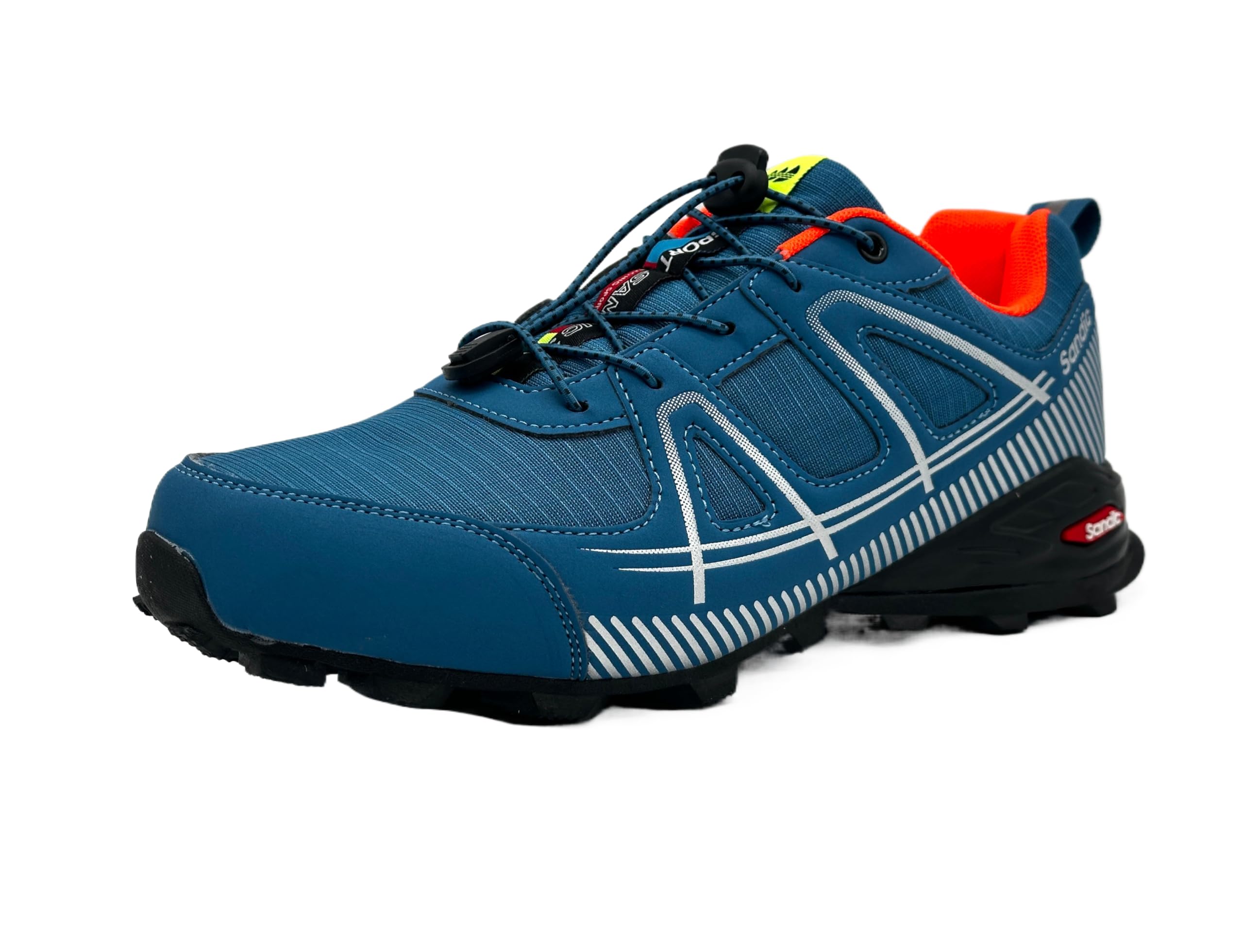 Damen Herren Wanderschuhe – Atmungsaktive Trekkingschuhe mit Rutschfester Sohle – Leichte Outdoor Schuhe für Wandern & Trailrunning