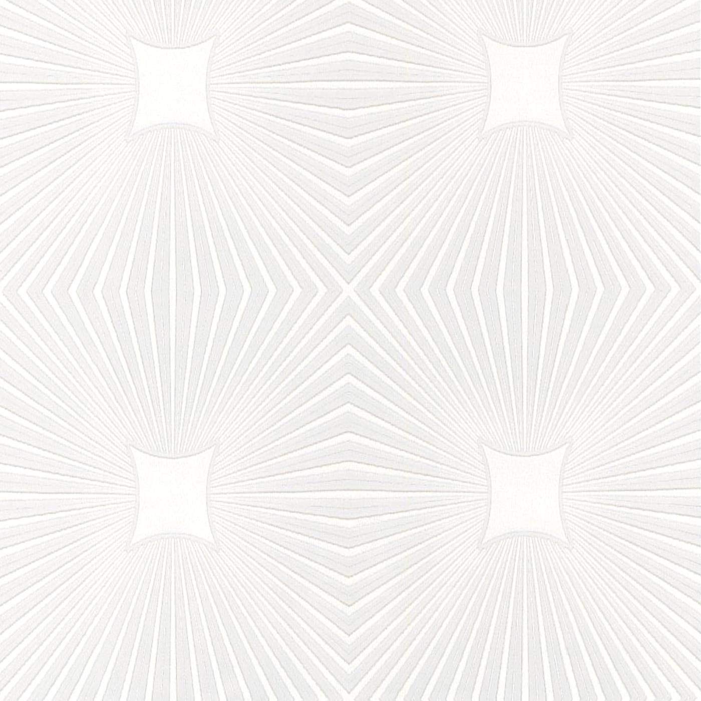 Yöl White Blown Vinyl Paintable Embossed Wallpaper Starburst